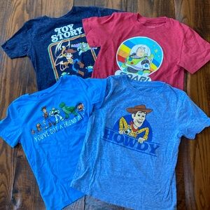 Lot of 5T Toy Story short sleeve tees